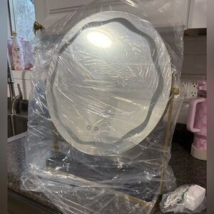 brand new round Vanity Mirror with storage
